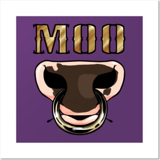 Moo Posters and Art